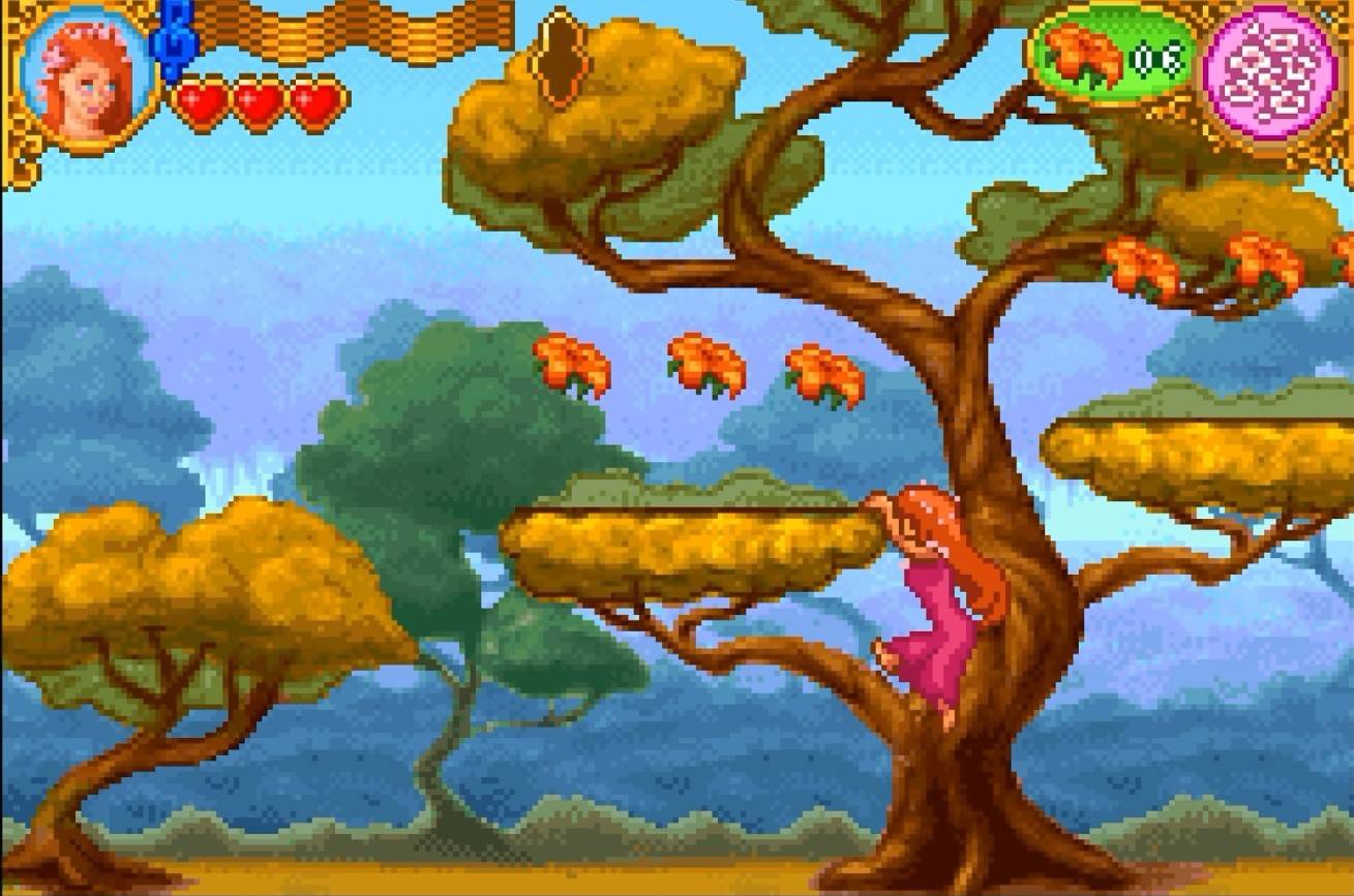 Enchanted Once Upon Andalasia - геймплей игры Game Boy Advance